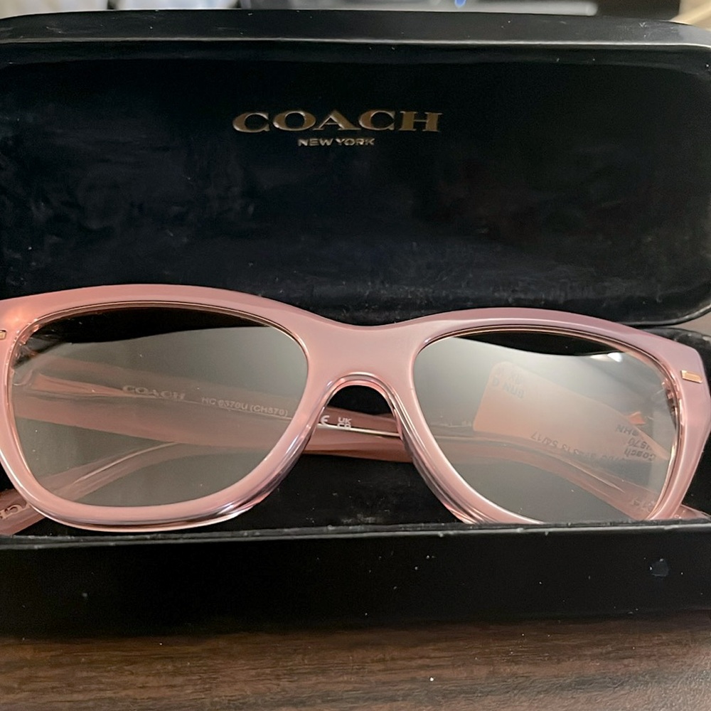 Pink Coach Sunglasses